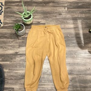 Tan Addis’s joggers